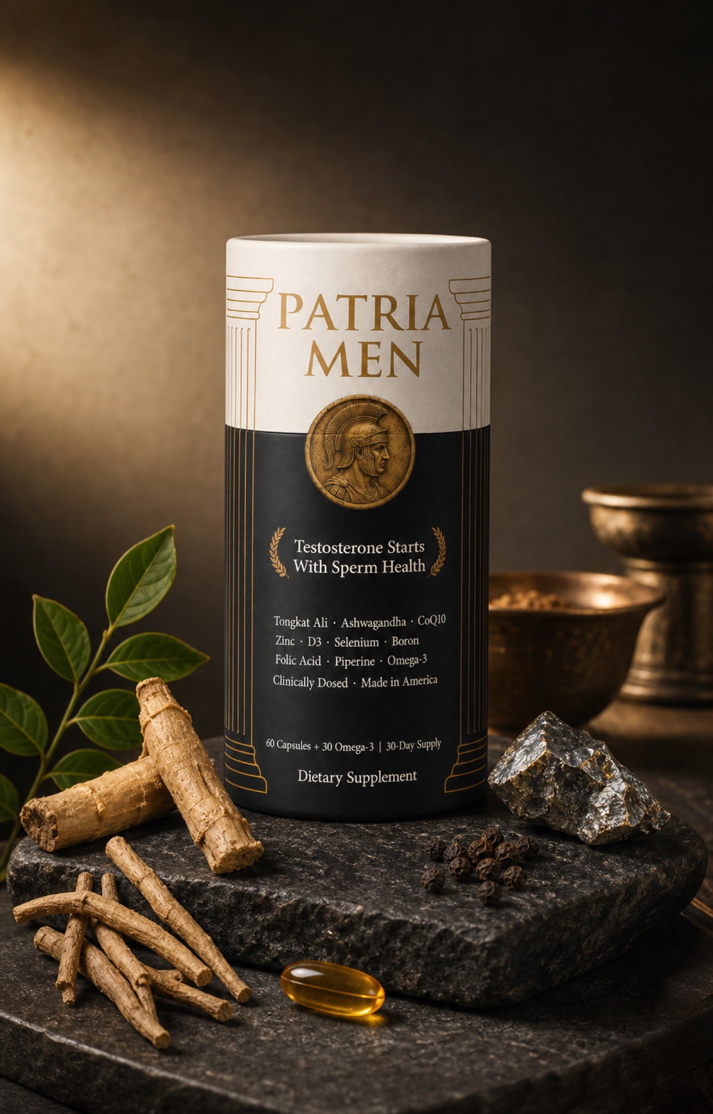 Patria Men formula ingredients